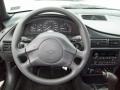 Graphite Gray 2003 Chevrolet Cavalier LS Sport Sedan Steering Wheel