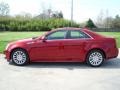 Crystal Red Tintcoat 2010 Cadillac CTS 3.0 Sedan Exterior