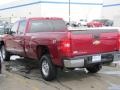 2007 Sport Red Metallic Chevrolet Silverado 2500HD LT Crew Cab 4x4  photo #3