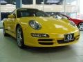2006 Speed Yellow Porsche 911 Carrera 4S Coupe  photo #3