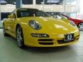 Speed Yellow 2006 Porsche 911 Carrera 4S Coupe Exterior