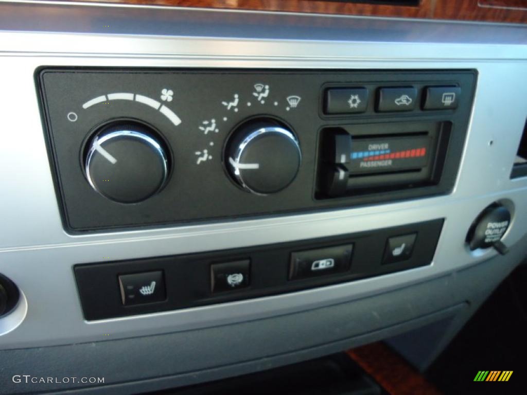2007 Dodge Ram 2500 Laramie Mega Cab 4x4 Controls Photo #46063665
