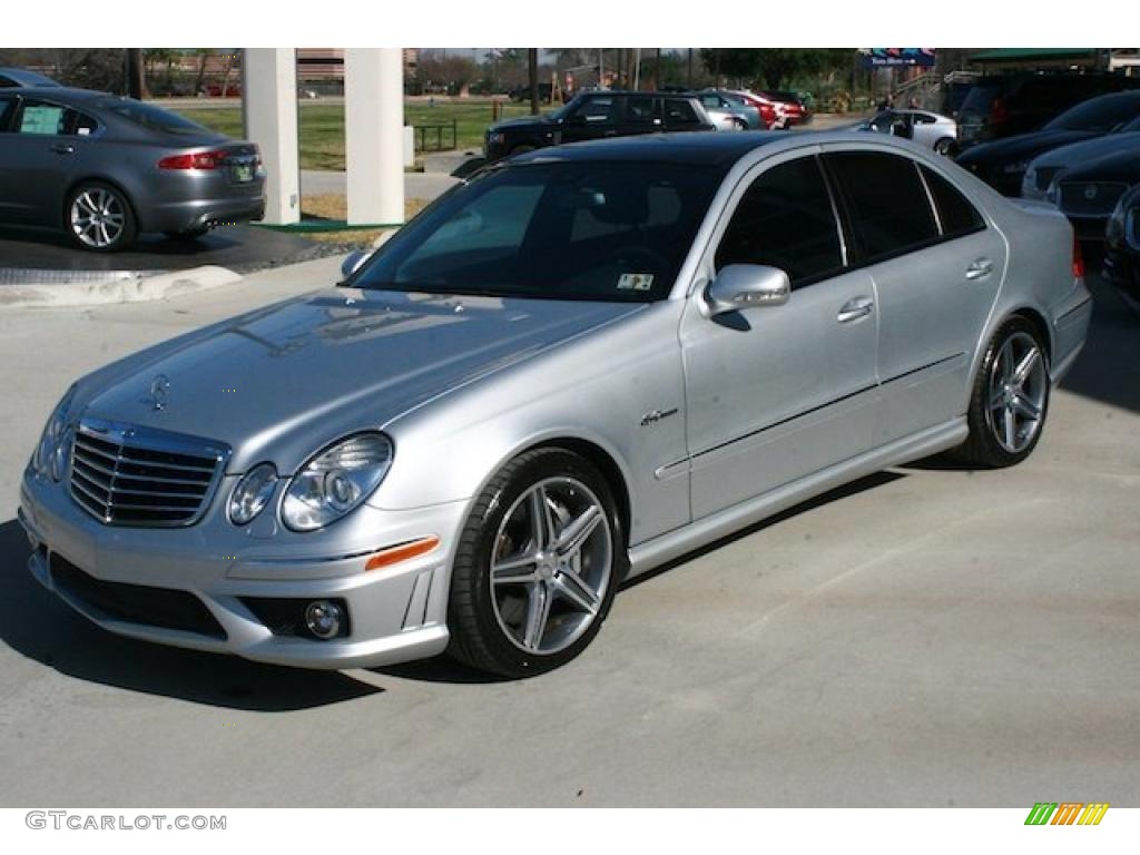 Iridium Silver Metallic 2009 Mercedes-Benz E 63 AMG Sedan Exterior Photo #46064241