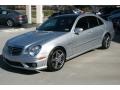 Front 3/4 View of 2009 E 63 AMG Sedan