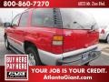 2002 Victory Red Chevrolet Tahoe 4x4  photo #2