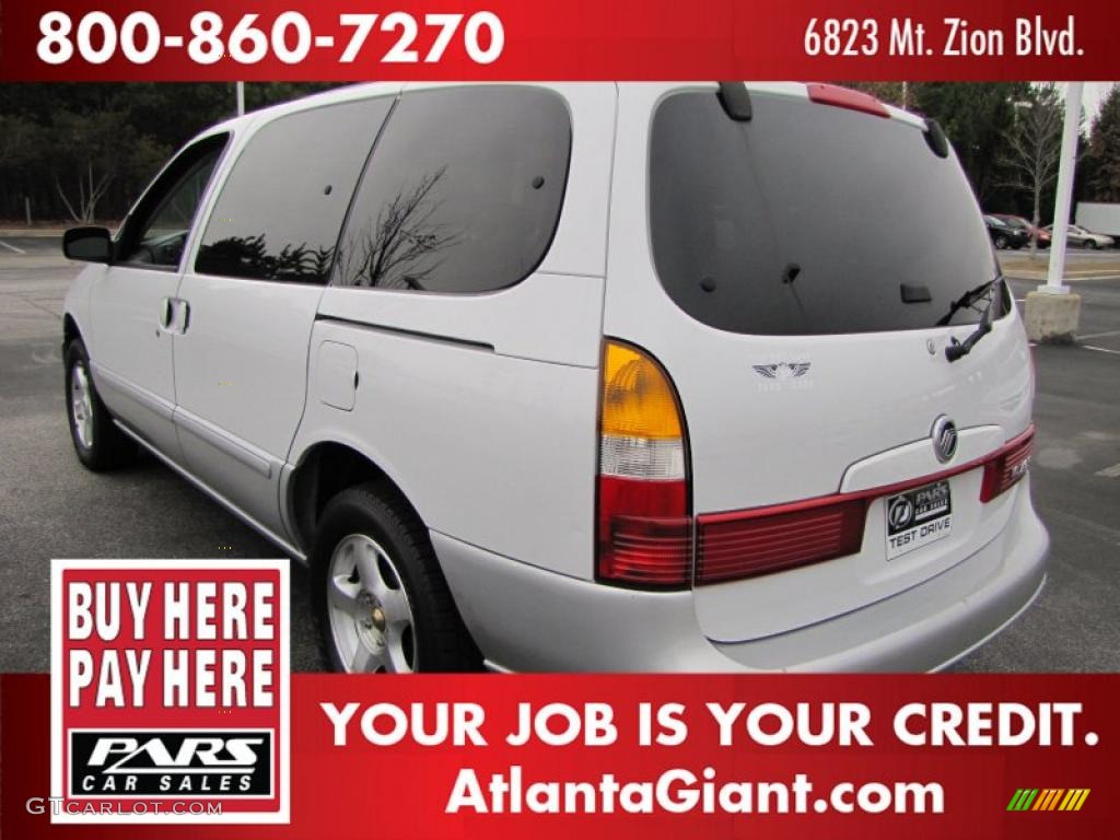 2002 Villager  - Oxford White / Portland Gray photo #2