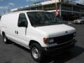 Oxford White 2002 Ford E Series Van E150 Cargo