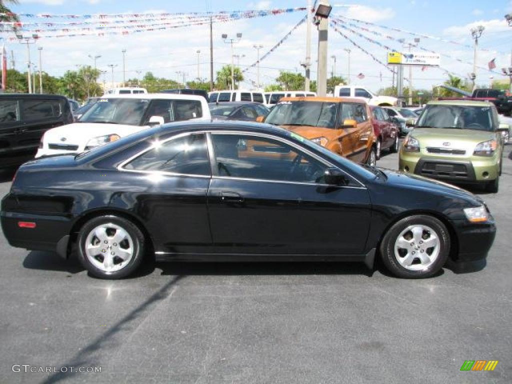 2002 Black honda accord coupe #4