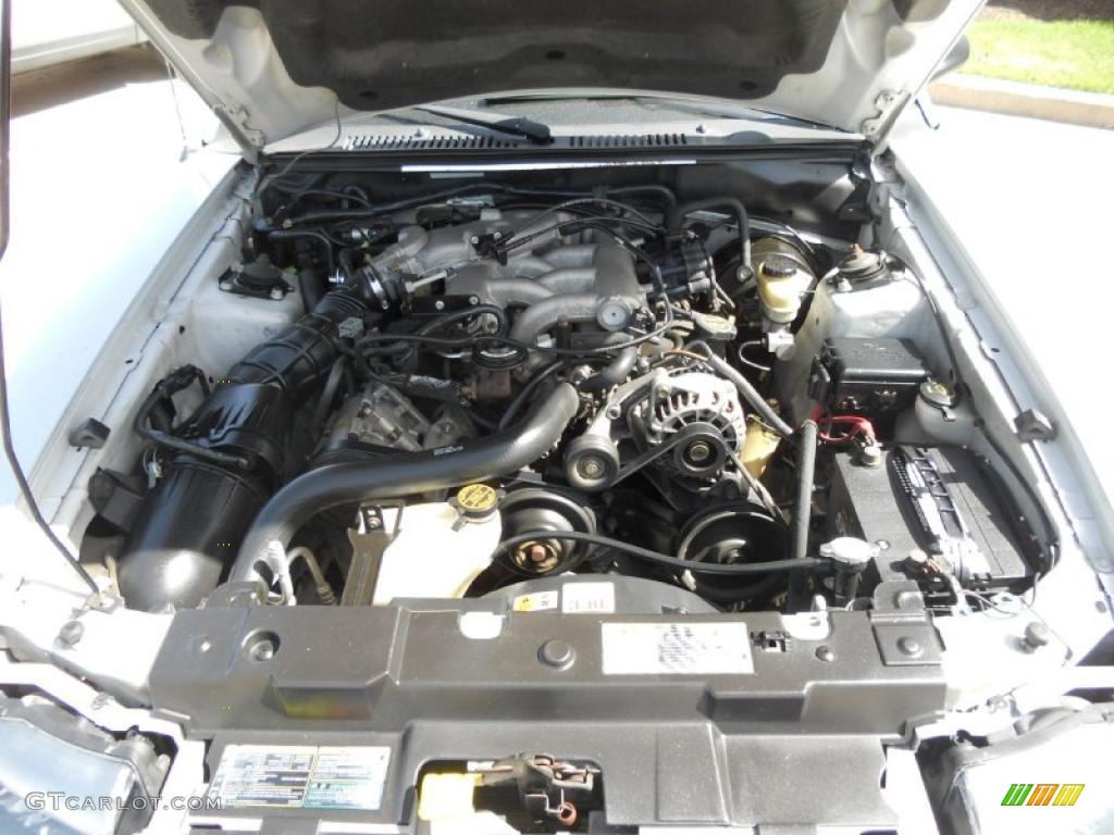 2002 Ford Mustang V6 Convertible 3.8 Liter OHV 12-Valve V6 Engine Photo #46067257