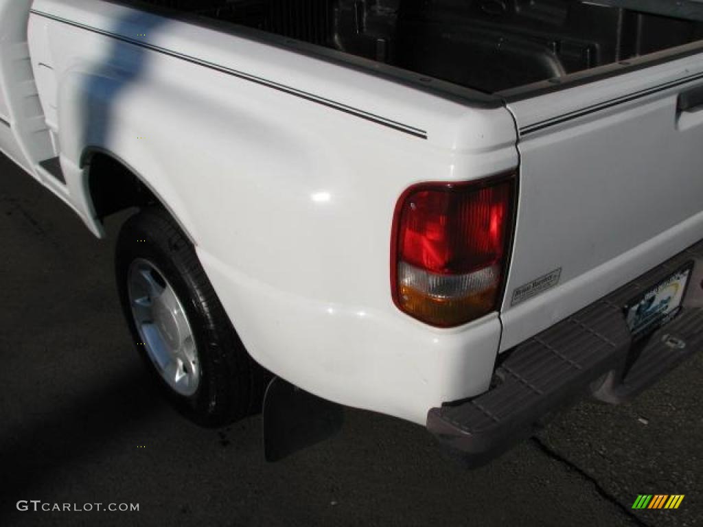 1997 Ranger XLT Extended Cab - Oxford White / Medium Prairie Tan photo #8