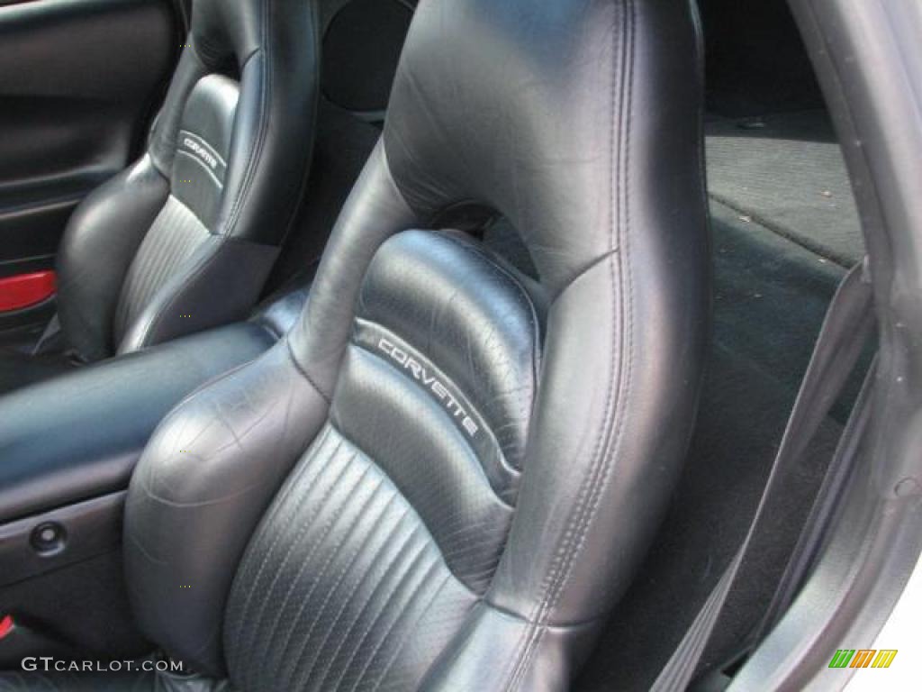 Black Interior 1999 Chevrolet Corvette Coupe Photo #46067413