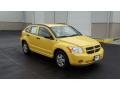 2007 Solar Yellow Dodge Caliber SE  photo #3