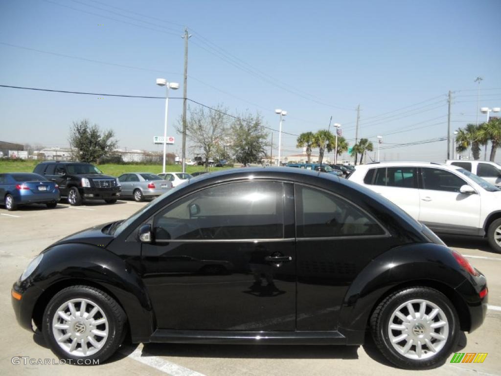Black 2008 Volkswagen New Beetle S Coupe Exterior Photo #46067563