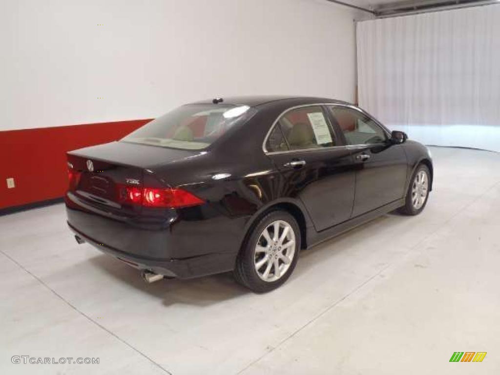 2008 TSX Sedan - Nighthawk Black Pearl / Ebony photo #4