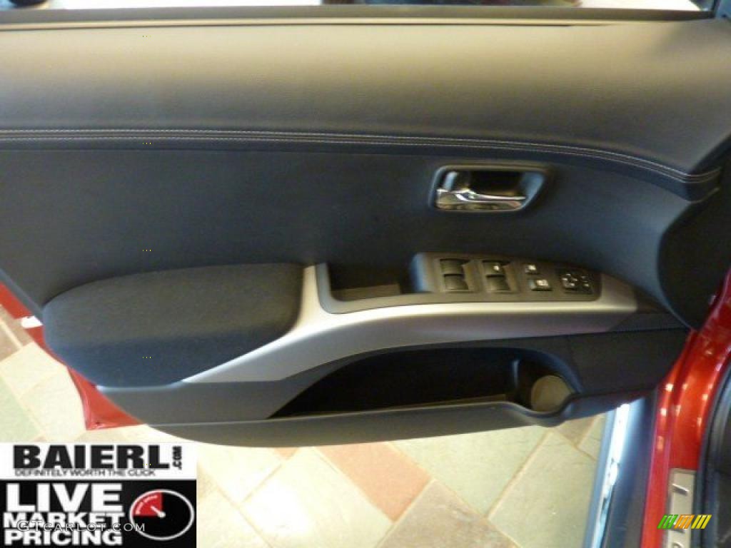 2010 Outlander GT 4WD - Rally Red Metallic / Black photo #12