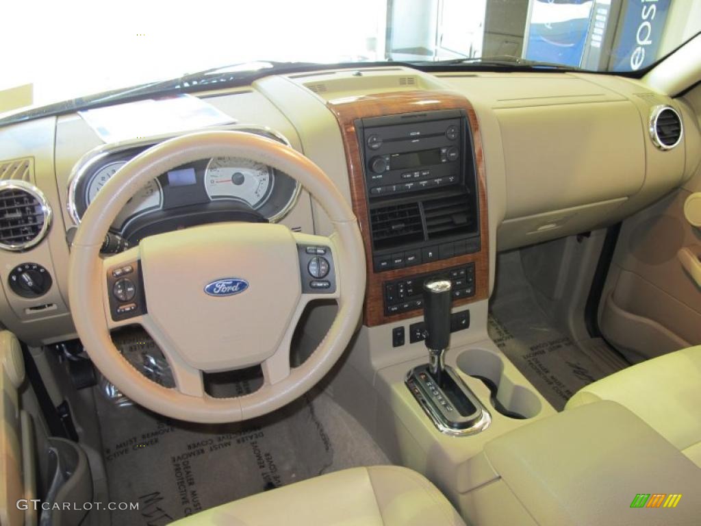 Camel Interior 2007 Ford Explorer Eddie Bauer Photo #46072135