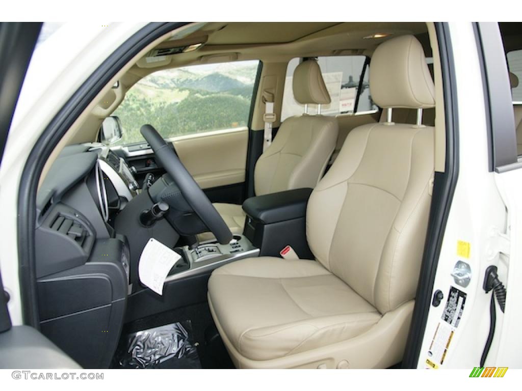 Sand Beige Leather Interior 2011 Toyota 4Runner Limited 4x4 Photo #46072309