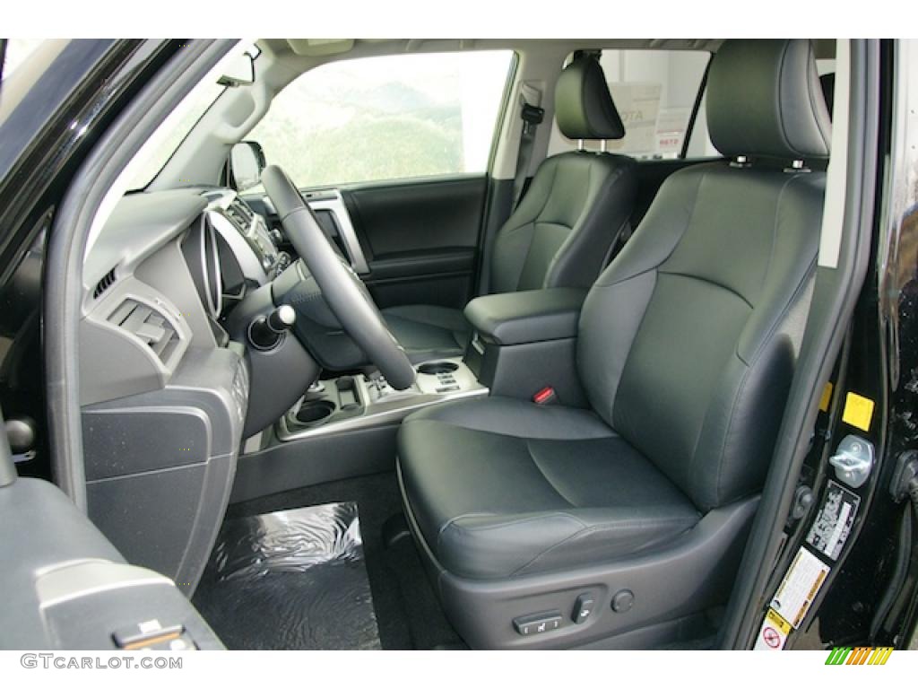 2011 4Runner Limited 4x4 - Black / Black Leather photo #5