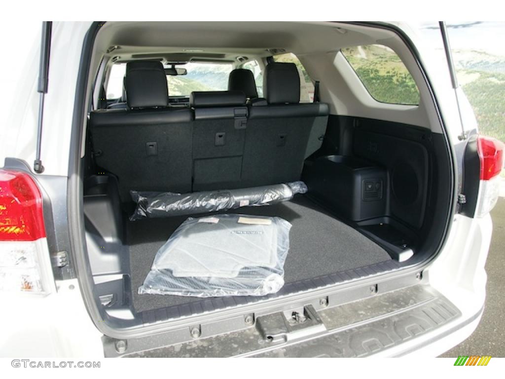2011 4Runner Limited 4x4 - Blizzard White Pearl / Black Leather photo #7
