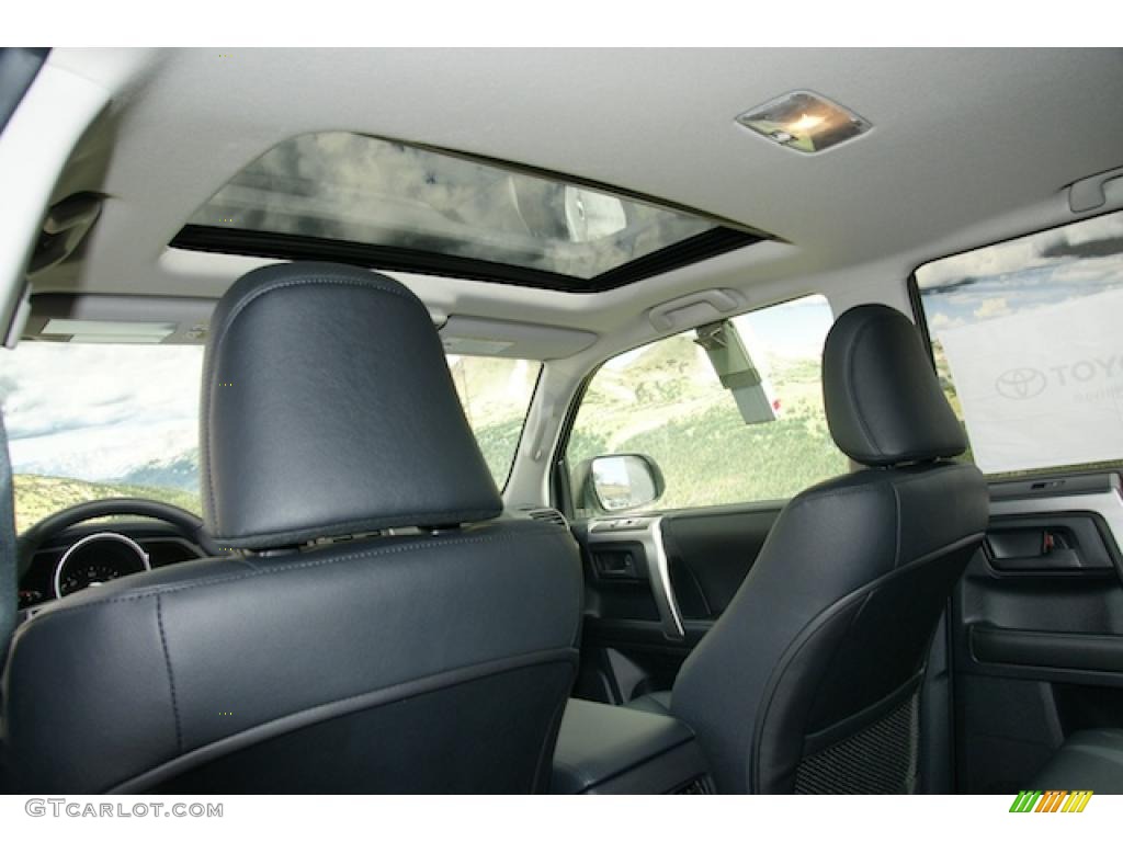 2011 4Runner Limited 4x4 - Blizzard White Pearl / Black Leather photo #8