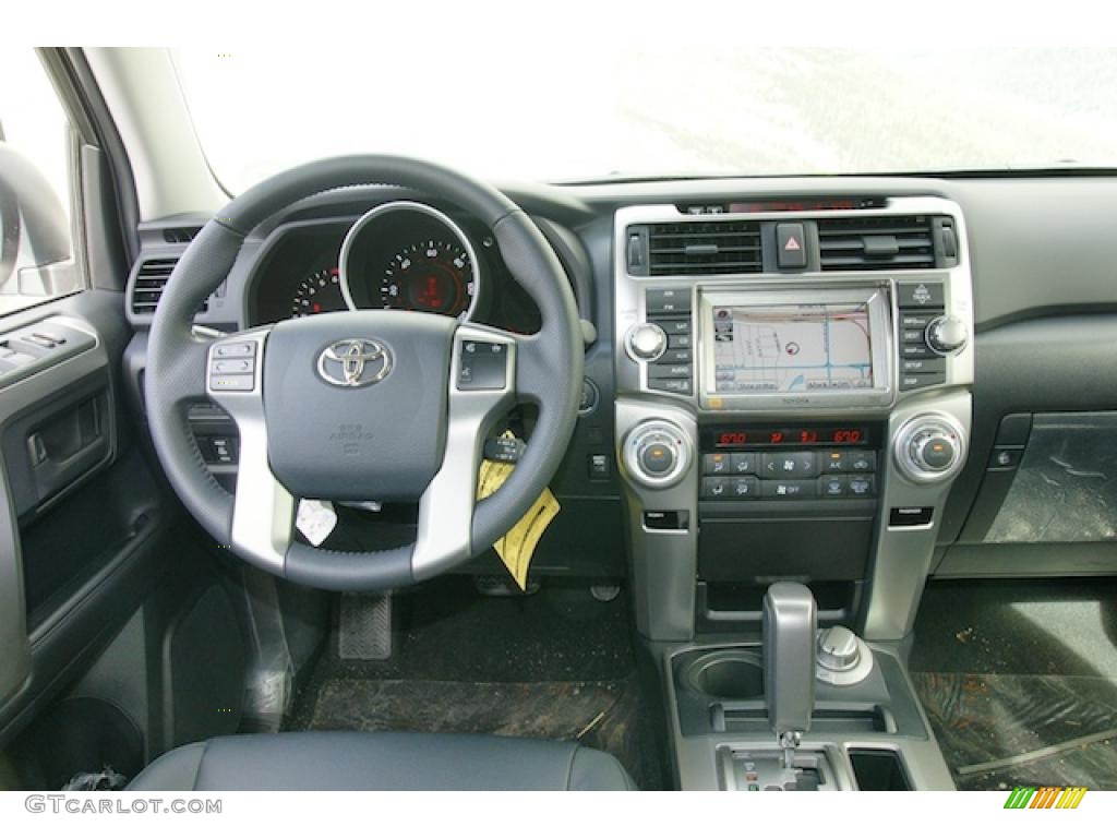 2011 4Runner Limited 4x4 - Blizzard White Pearl / Black Leather photo #9