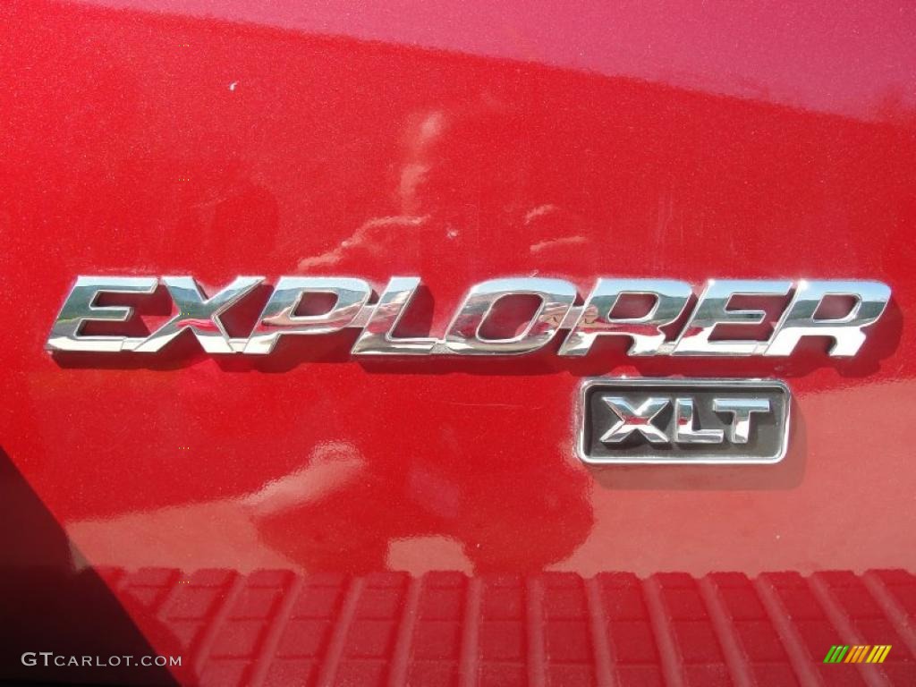 2005 Explorer XLT - Redfire Metallic / Medium Parchment photo #19