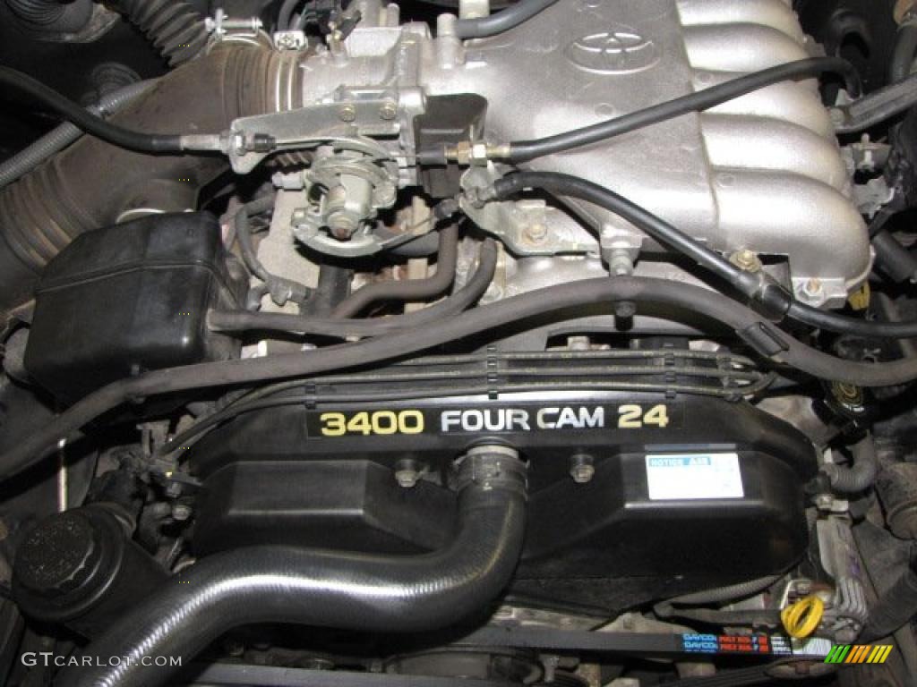 2001 Toyota Tacoma V6 PreRunner TRD Double Cab 3.4 Liter DOHC 24-Valve V6 Engine Photo #46074500