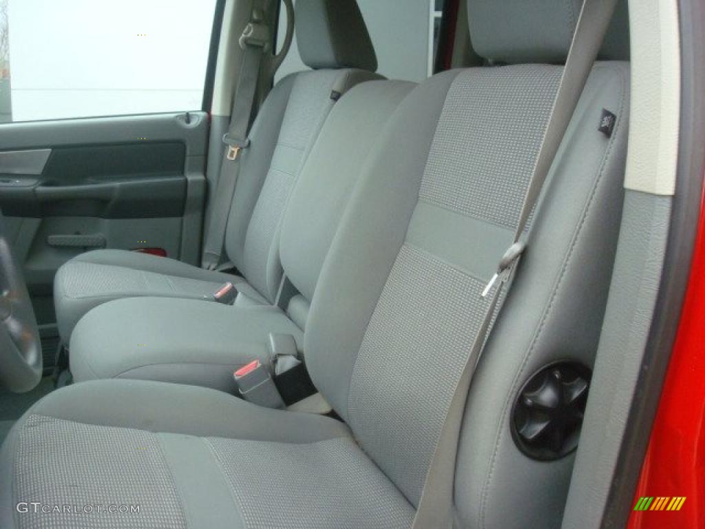 2007 Ram 1500 ST Quad Cab 4x4 - Flame Red / Medium Slate Gray photo #9