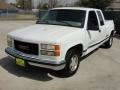 Olympic White 1997 GMC Sierra 1500 SLE Extended Cab Exterior