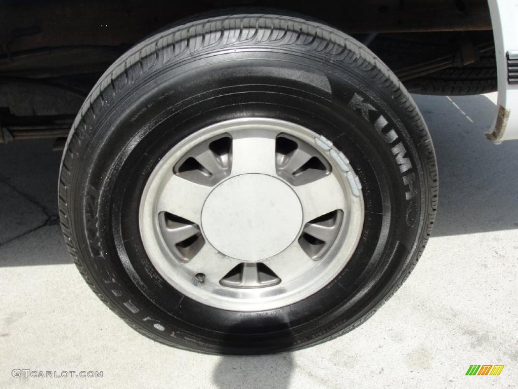 1997 Sierra 1500 SLE Extended Cab - Olympic White / Pewter Gray photo #13