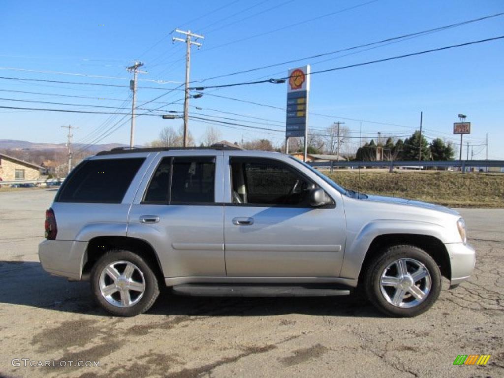 2008 TrailBlazer LT 4x4 - Silverstone Metallic / Ebony photo #7
