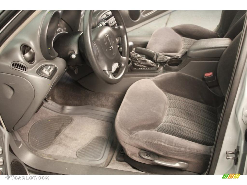 Dark Pewter Interior 2002 Pontiac Grand Am SE Sedan Photo #46076847