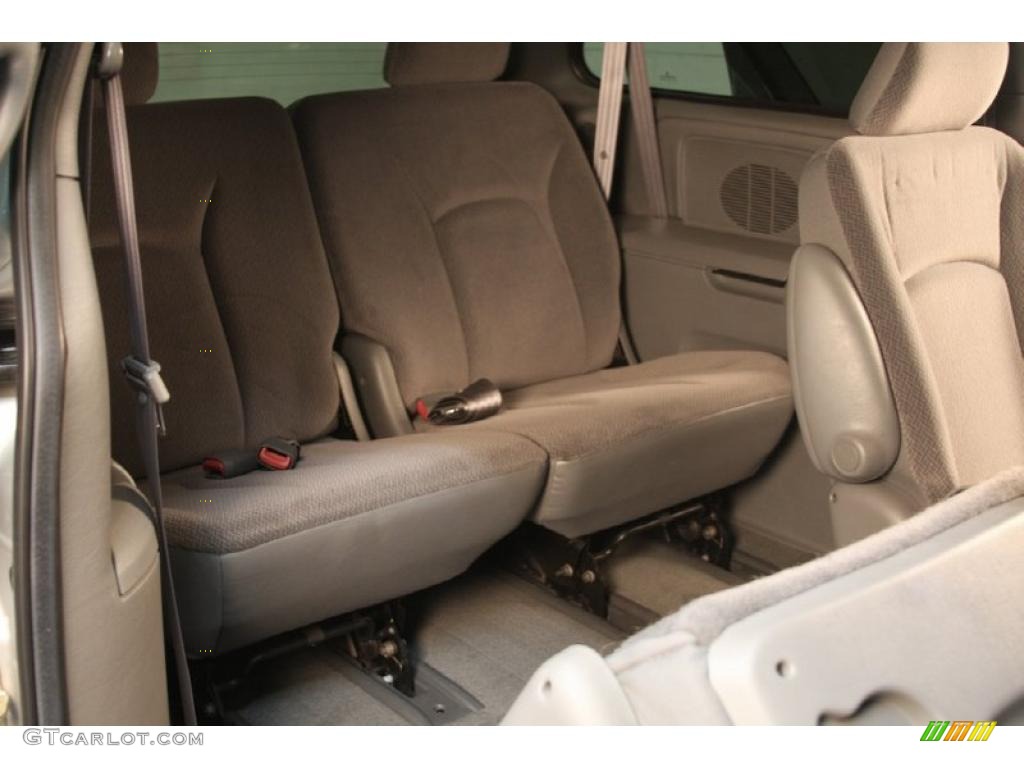Medium Slate Gray Interior 2004 Chrysler Town & Country Touring Photo #46077102