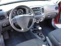 Gray 2008 Hyundai Accent SE Coupe Interior Color