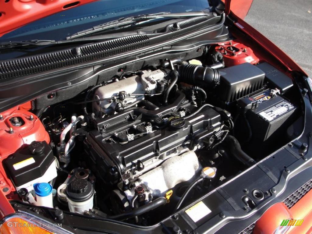 2008 Hyundai Accent SE Coupe 1.6 Liter DOHC 16V VVT 4 Cylinder Engine Photo #46077402
