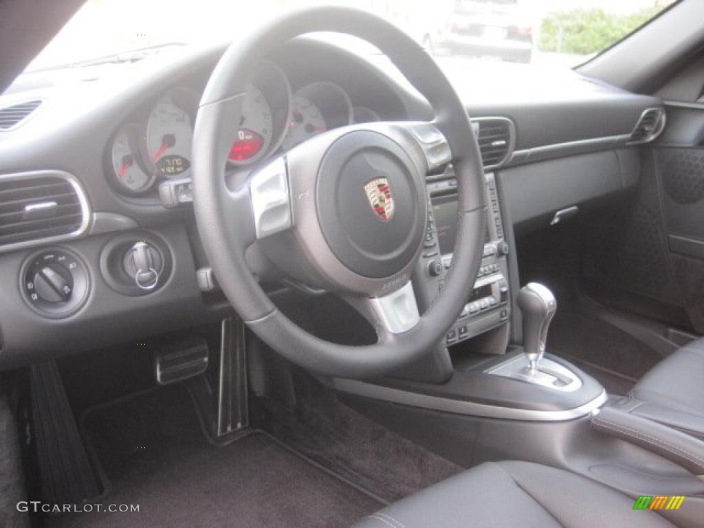 2008 911 Carrera 4S Coupe - Black / Black photo #16