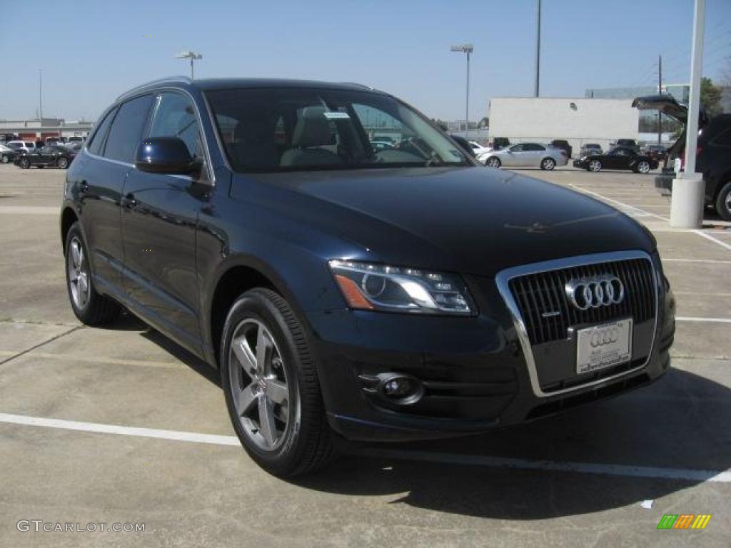 Deep Sea Blue Pearl Effect 2011 Audi Q5 2.0T quattro Exterior Photo #46078810