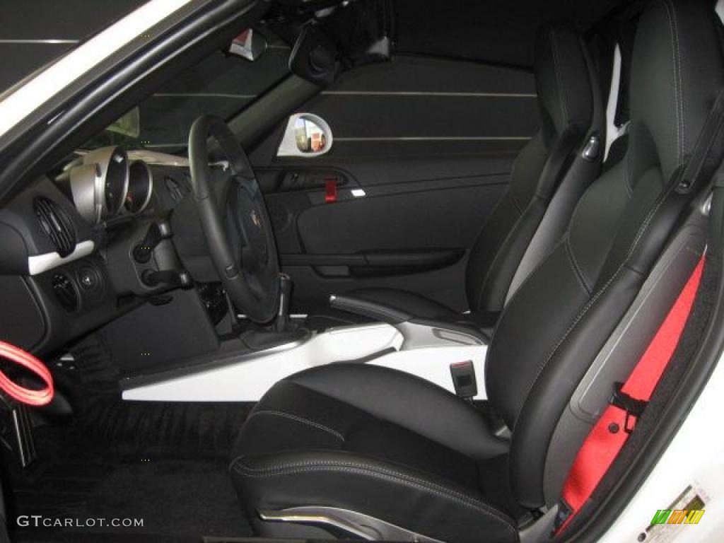 Black Interior 2011 Porsche Boxster Spyder Photo #46079035