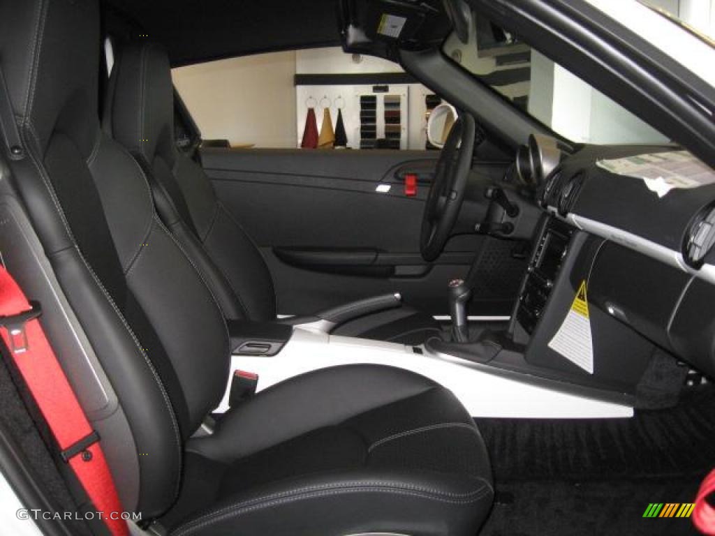 Black Interior 2011 Porsche Boxster Spyder Photo #46079041