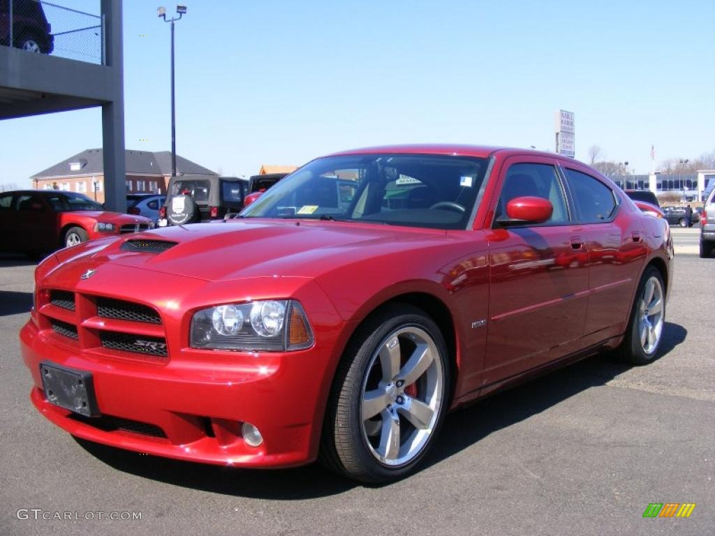 Inferno Red Crystal Pearl 2006 Dodge Charger SRT-8 Exterior Photo #46079320