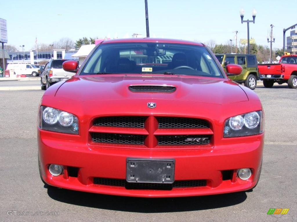 Inferno Red Crystal Pearl 2006 Dodge Charger SRT-8 Exterior Photo #46079329