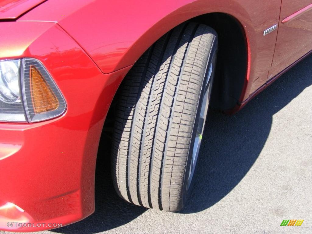 2006 Charger SRT-8 - Inferno Red Crystal Pearl / Dark Slate Gray/Light Slate Gray photo #11