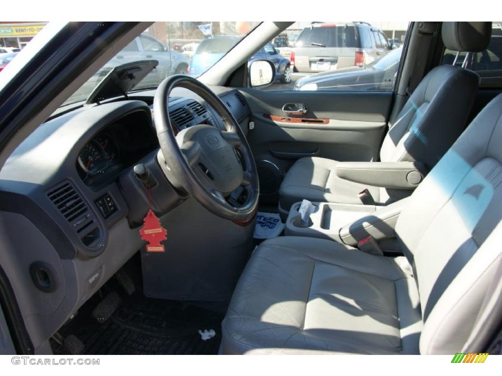 2002 Sedona EX - Blue Sapphire / Gray photo #8