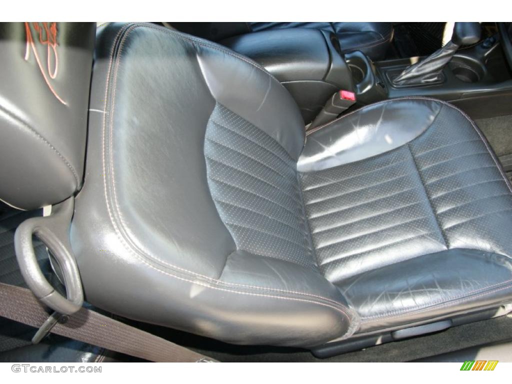 Ebony Interior 2005 Chevrolet Monte Carlo Supercharged SS Tony Stewart Signature Series Photo #46080695