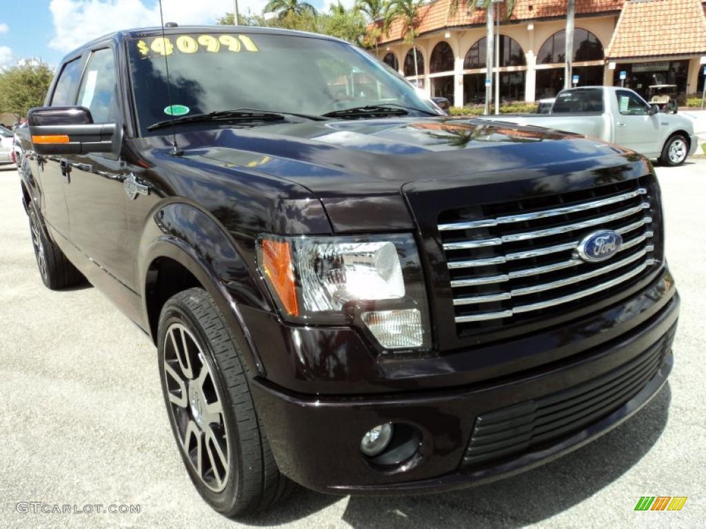 Lava Red Metallic 2010 Ford F150 Harley-Davidson SuperCrew Exterior Photo #46081091
