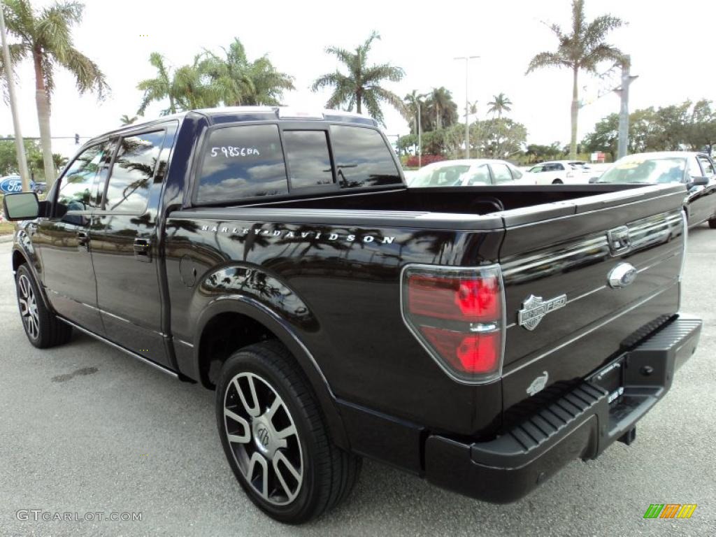 Lava Red Metallic 2010 Ford F150 Harley-Davidson SuperCrew Exterior Photo #46081115