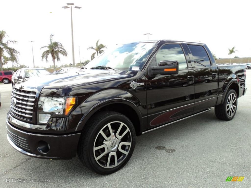 Lava Red Metallic 2010 Ford F150 Harley-Davidson SuperCrew Exterior Photo #46081130