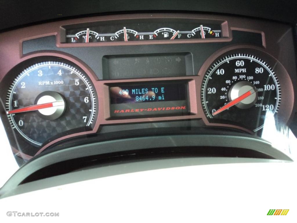 2010 Ford F150 Harley-Davidson SuperCrew Gauges Photo #46081187