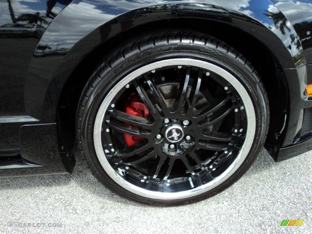 2008 Ford Mustang GT Premium Coupe Custom Wheels Photo #46081202