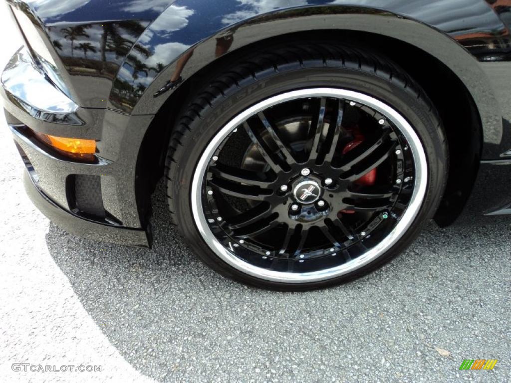 2008 Ford Mustang GT Premium Coupe Custom Wheels Photo #46081244